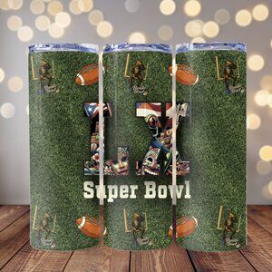 Bad Bunny Super Bowl Tumbler